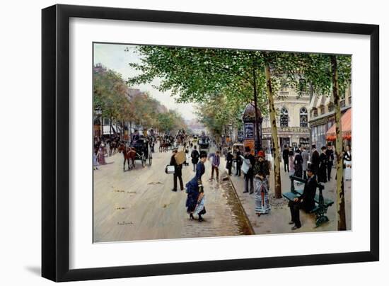 Parisian Street Scene-Jean Béraud-Framed Giclee Print