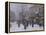 Parisian Street Scene-Eugene Galien-Laloue-Framed Premier Image Canvas