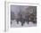 Parisian Street Scene-Eugene Galien-Laloue-Framed Giclee Print