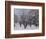 Parisian Street Scene-Eugene Galien-Laloue-Framed Giclee Print