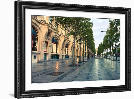 Parisian Street-Joseph Eta-Framed Giclee Print