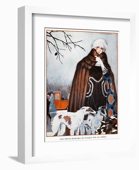 Parisian Style, 1921-Julien Jacques Leclerc-Framed Giclee Print