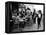 Parisians at a Sidewalk Cafe-Alfred Eisenstaedt-Framed Premier Image Canvas