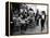 Parisians at a Sidewalk Cafe-Alfred Eisenstaedt-Framed Premier Image Canvas