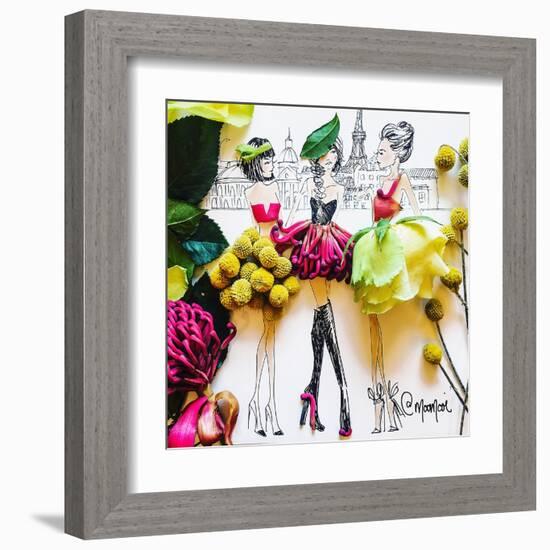 Parisians-Meredith Wing-Framed Art Print