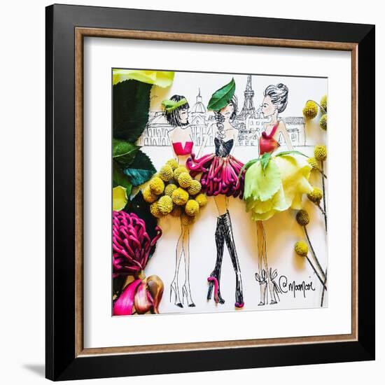 Parisians-Meredith Wing-Framed Art Print