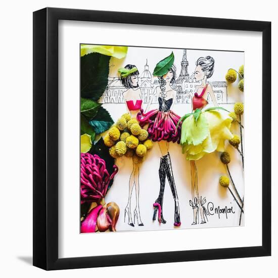 Parisians-Meredith Wing-Framed Art Print