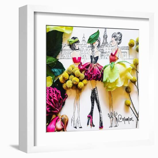 Parisians-Meredith Wing-Framed Art Print