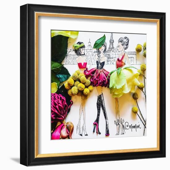 Parisians-Meredith Wing-Framed Art Print