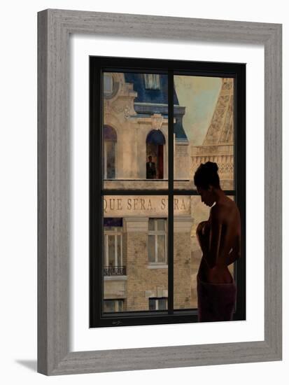 Parisien Affairs IV-Eric Yang-Framed Art Print