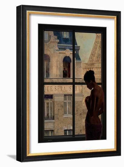 Parisien Affairs IV-Eric Yang-Framed Art Print