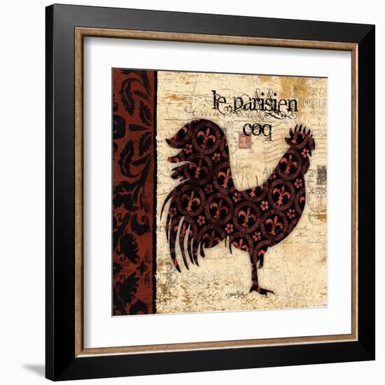 Parisien Coq-Diane Stimson-Framed Art Print