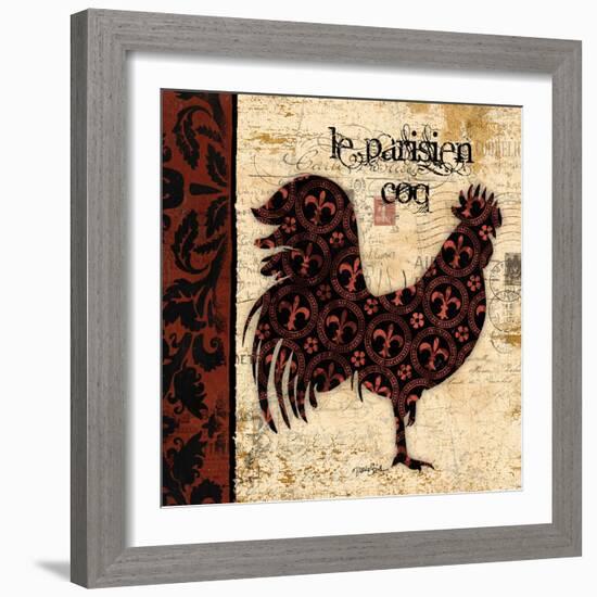 Parisien Coq-Diane Stimson-Framed Art Print