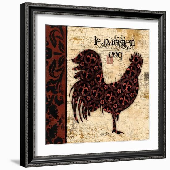 Parisien Coq-Diane Stimson-Framed Art Print