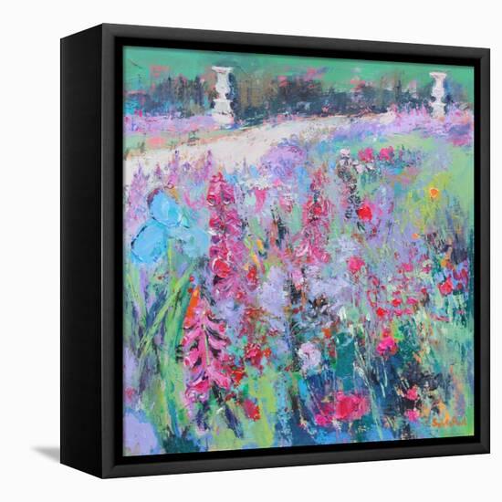 Parisienne Garden-Sylvia Paul-Framed Premier Image Canvas