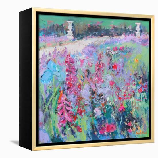 Parisienne Garden-Sylvia Paul-Framed Premier Image Canvas