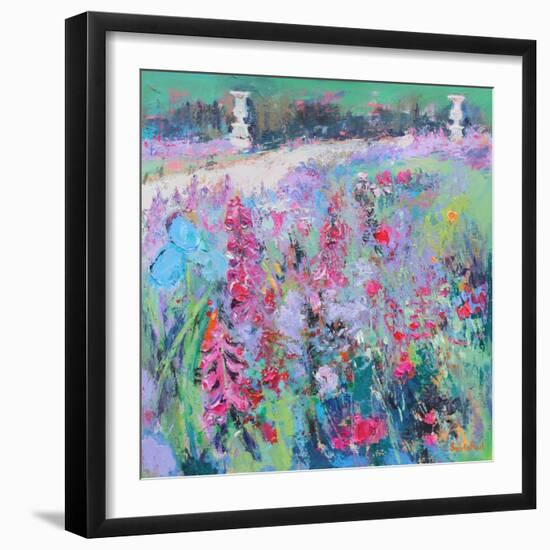 Parisienne Garden-Sylvia Paul-Framed Giclee Print
