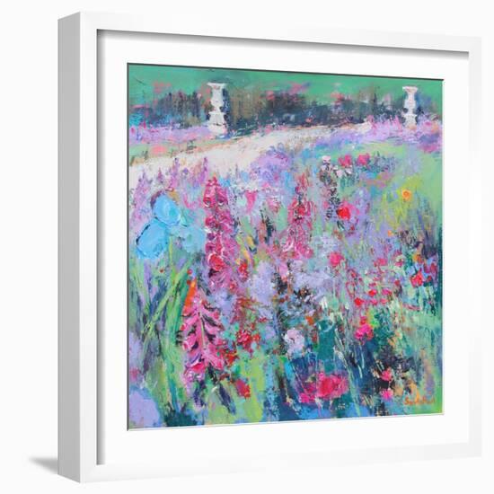 Parisienne Garden-Sylvia Paul-Framed Giclee Print