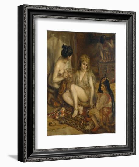 Parisiennes in Algerian Costume (Hare), 1872-Pierre-Auguste Renoir-Framed Giclee Print