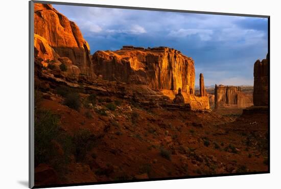 Park Avenue. Arches National Park. Utah, USA.-Tom Norring-Mounted Photographic Print