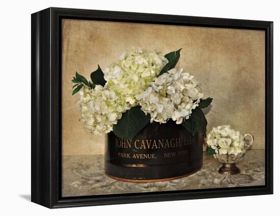 Park Avenue Hydrangea-Cristin Atria-Framed Stretched Canvas