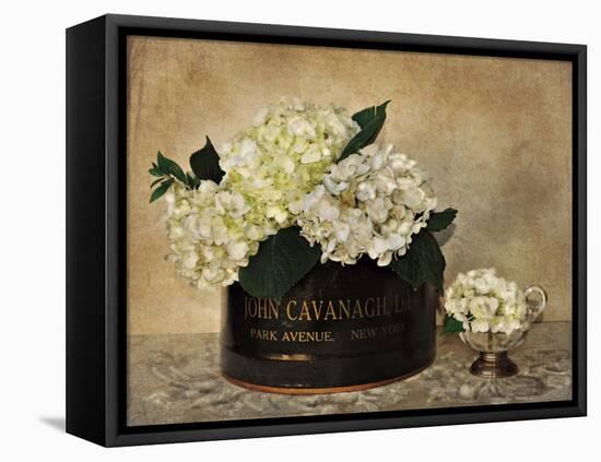 Park Avenue Hydrangea-Cristin Atria-Framed Stretched Canvas