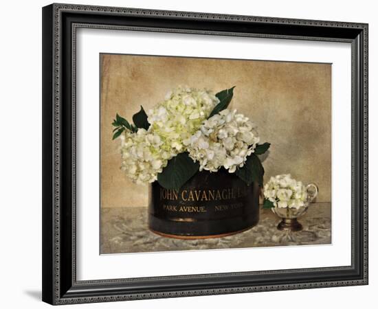 Park Avenue Hydrangea-Cristin Atria-Framed Art Print