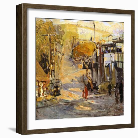 Park Avenue, Old Laguna-Joseph Kleitsch-Framed Giclee Print