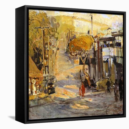 Park Avenue, Old Laguna-Joseph Kleitsch-Framed Premier Image Canvas
