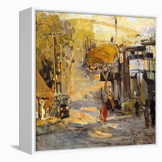 Park Avenue, Old Laguna-Joseph Kleitsch-Framed Premier Image Canvas