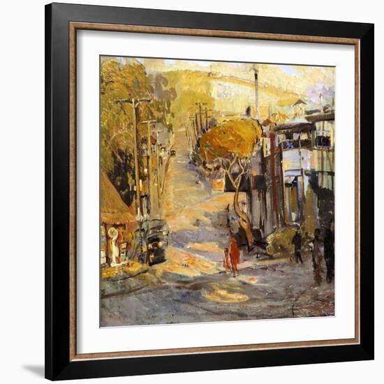 Park Avenue, Old Laguna-Joseph Kleitsch-Framed Giclee Print