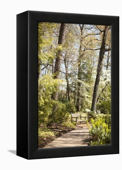 Park Bench-Karyn Millet-Framed Premier Image Canvas