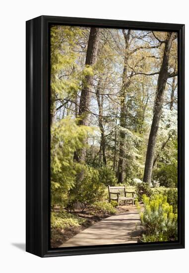 Park Bench-Karyn Millet-Framed Premier Image Canvas