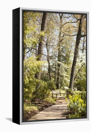 Park Bench-Karyn Millet-Framed Premier Image Canvas