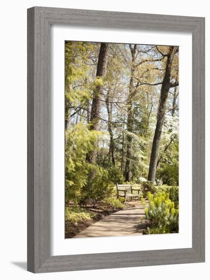 Park Bench-Karyn Millet-Framed Photographic Print