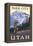 Park City, Utah - Mountain Hiker-Lantern Press-Framed Stretched Canvas