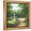 Park Fountain-Lene Alston Casey-Framed Stretched Canvas