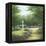 Park Fountain-Lene Alston Casey-Framed Stretched Canvas