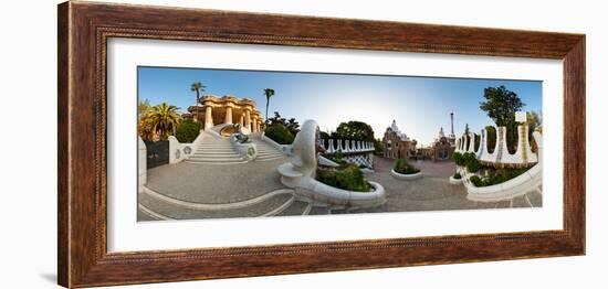 Park Guell, Barcelona, Catalonia, Spain-null-Framed Photographic Print