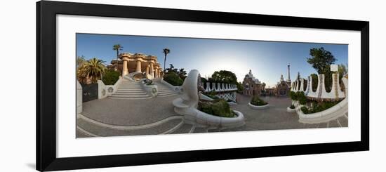 Park Guell, Barcelona, Catalonia, Spain-null-Framed Photographic Print