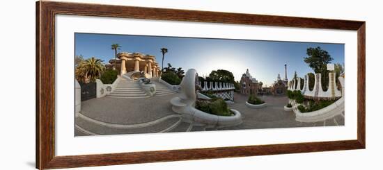 Park Guell, Barcelona, Catalonia, Spain-null-Framed Photographic Print