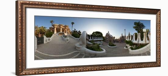 Park Guell, Barcelona, Catalonia, Spain-null-Framed Photographic Print