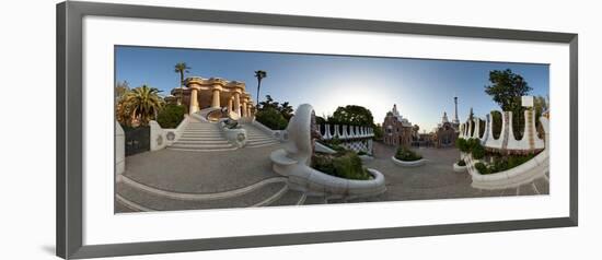 Park Guell, Barcelona, Catalonia, Spain-null-Framed Photographic Print