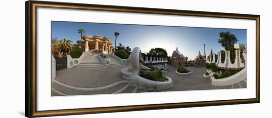 Park Guell, Barcelona, Catalonia, Spain-null-Framed Photographic Print