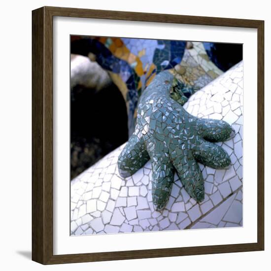 Park Guell, Barcelona: El Drac-Antoni Gaud?-Framed Giclee Print