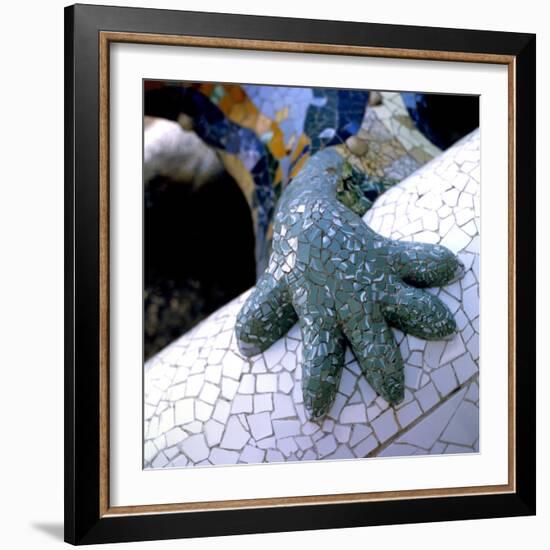 Park Guell, Barcelona: El Drac-Antoni Gaud?-Framed Giclee Print