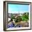 Park-Guell in Barcelona, Spain.-Vladitto-Framed Photographic Print