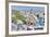 Park Guell Terrace, Barcelona, Spain-Rob Tilley-Framed Photographic Print