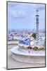 Park Guell Terrace, Barcelona, Spain-Rob Tilley-Mounted Photographic Print