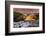 Park Guell with City Skyline Behind at Dusk, Barcelona, Catalonia, Spain-Stefano Politi Markovina-Framed Photographic Print